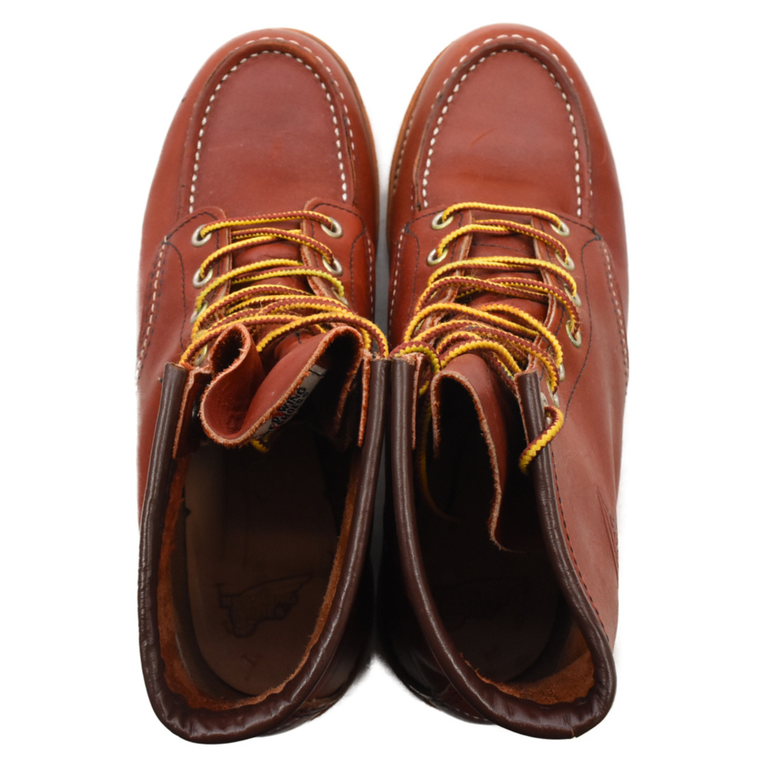 REDWING(レッドウィング)のRED WING レッド ウイング 6inch CLASSIC MOC TOE クラシックモック ワークブーツ シューズ US7 1/2/25.5cm ブラウン 8875 メンズの靴/シューズ(ブーツ)の商品写真