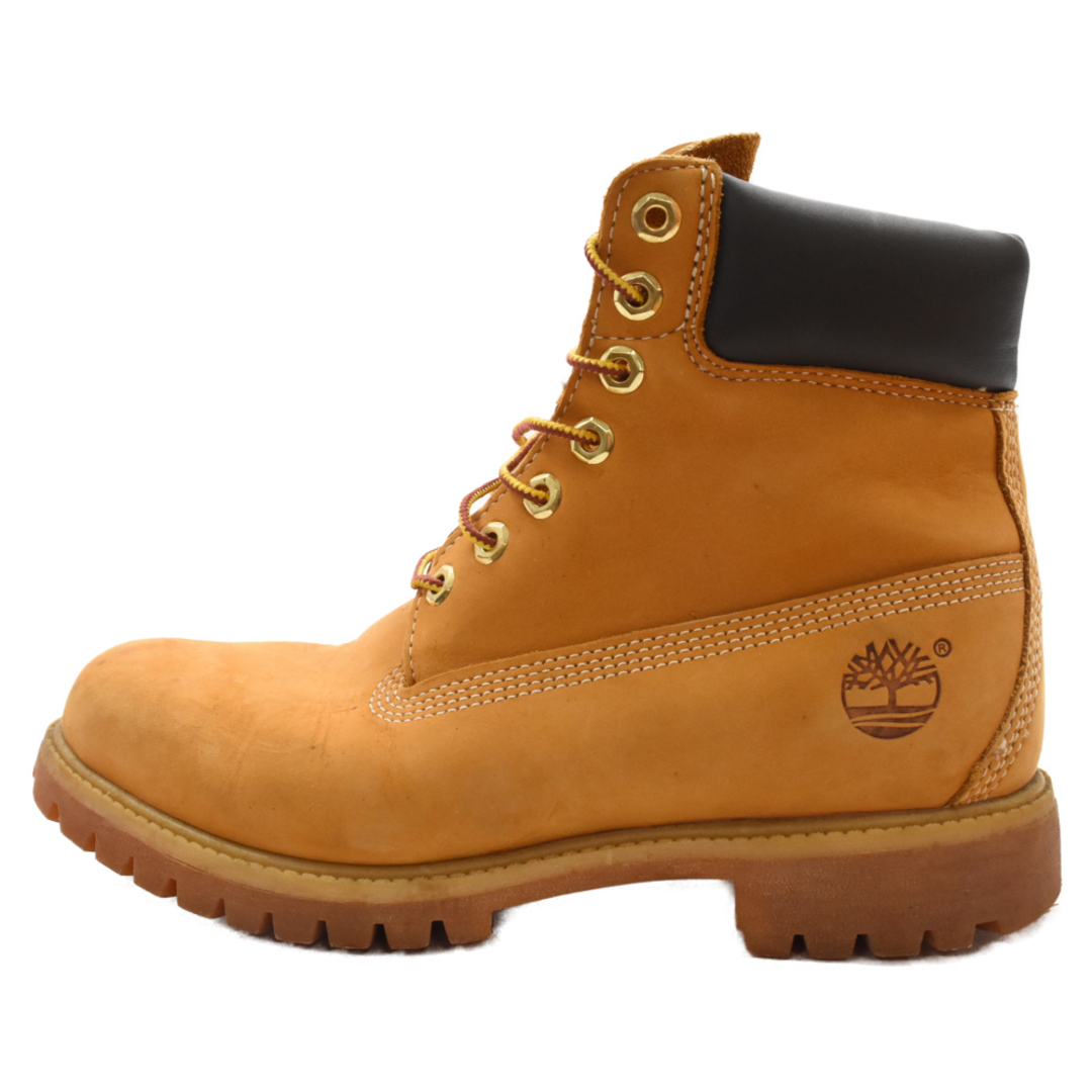 Timberland(ティンバーランド)のTimberland ティンバーランド 10061 イエローヌバックレースアップブーツ ブラウン メンズの靴/シューズ(ブーツ)の商品写真