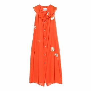 レイビームス(Ray BEAMS)の【ORANGE】NOMA t.d. * Ray BEAMS / 別注 Chiffon Dress(ロングワンピース/マキシワンピース)