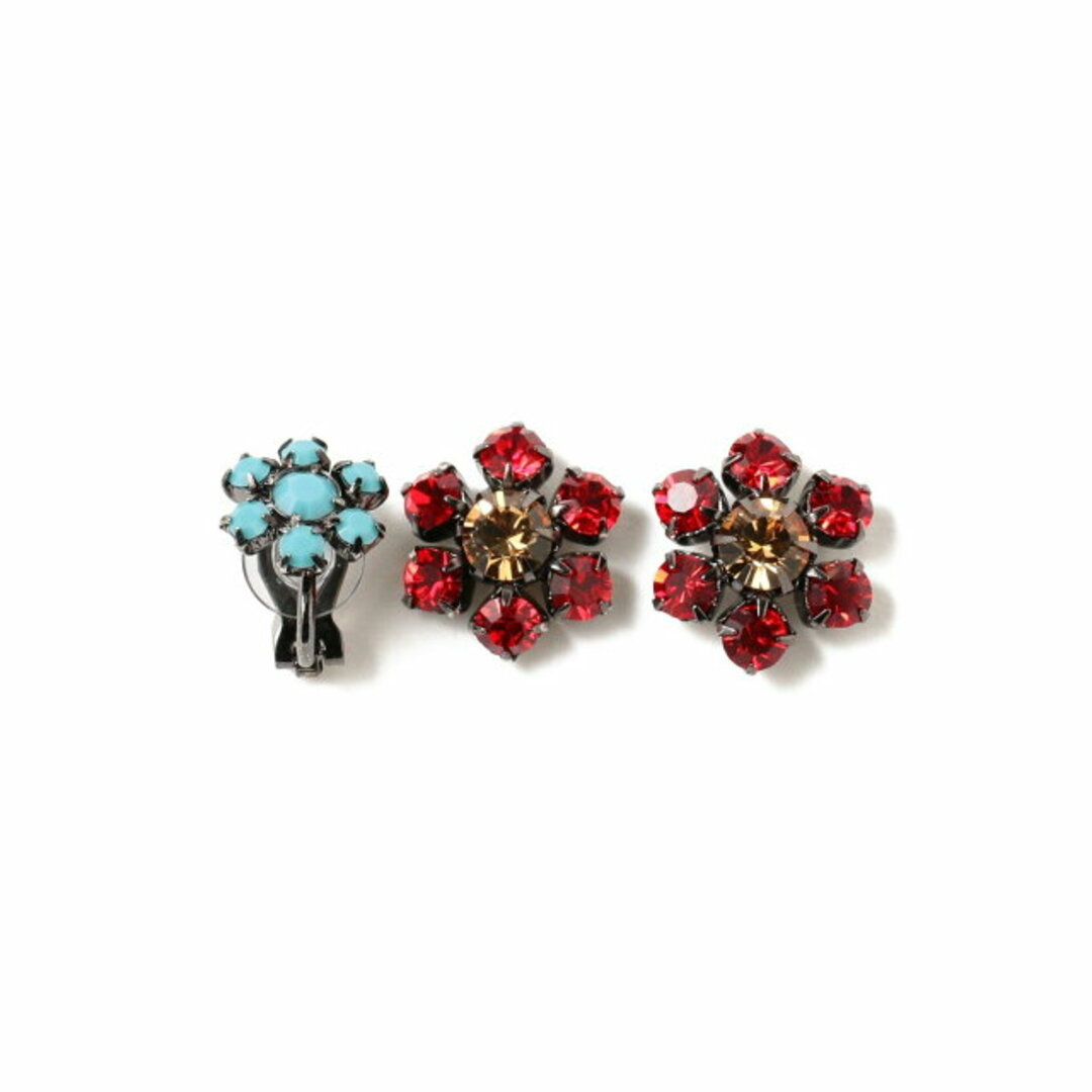 Ray BEAMS(レイビームス)の【RED】LOTUS PINK / Flower ピアス セット レディースのアクセサリー(ピアス)の商品写真