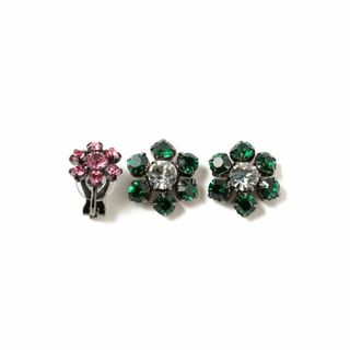 レイビームス(Ray BEAMS)の【GREEN】LOTUS PINK / Flower ピアス セット(ピアス)