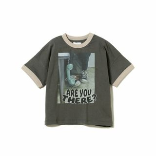 コドモビームス(こども ビームス)の【CHARCOAL.G】6°vocaLe / フォトレター Tシャツ 23(90~120cm)(Tシャツ/カットソー)