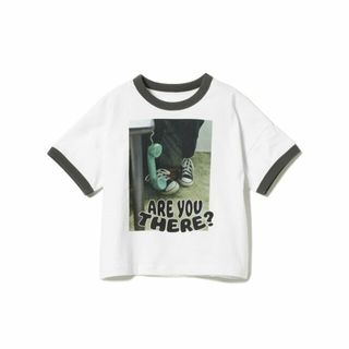 コドモビームス(こども ビームス)の【WHITE】6°vocaLe / フォトレター Tシャツ 23(90~120cm)(Tシャツ/カットソー)