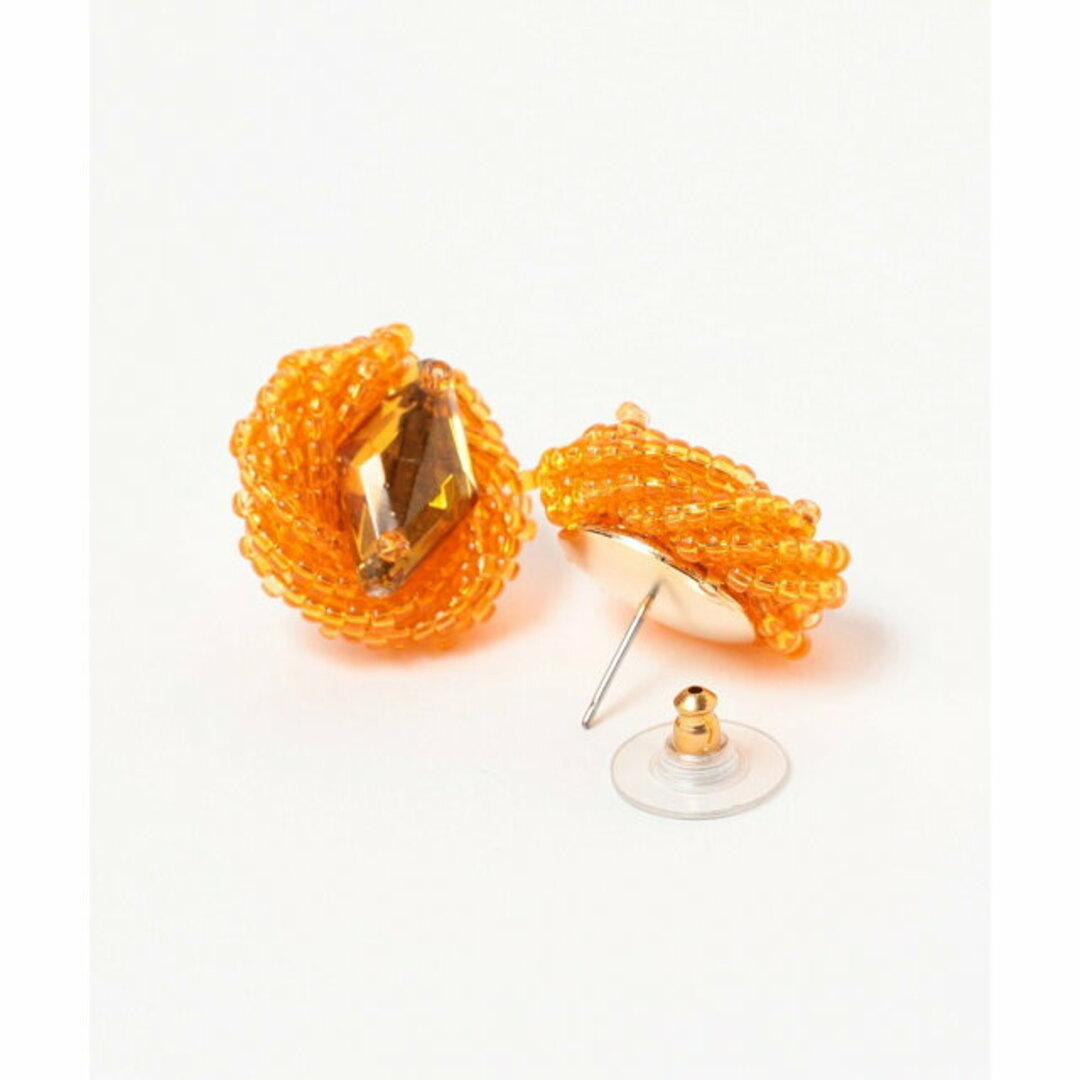 Ray BEAMS(レイビームス)の【ORANGE】Holly Jackie / ビジュー ピアス レディースのアクセサリー(その他)の商品写真