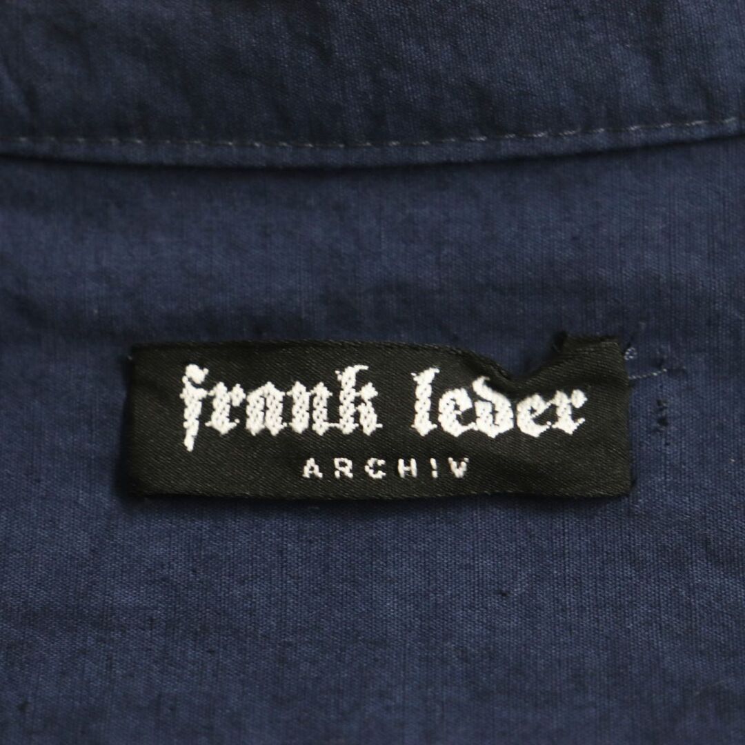 FRANK LEDER(フランクリーダー)の【ドンドン見直し】未使用品●定価96800円 FRANK LEDER フランクリーダー ARCHIVE コットンワッペンジャケット ネイビー XS 正規品 メンズ メンズのジャケット/アウター(その他)の商品写真