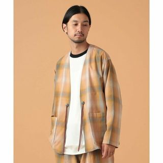 【BEIGE】PENDLETON * BEAMS LIGHTS / 別注 ノーカラー ジャケット(その他)