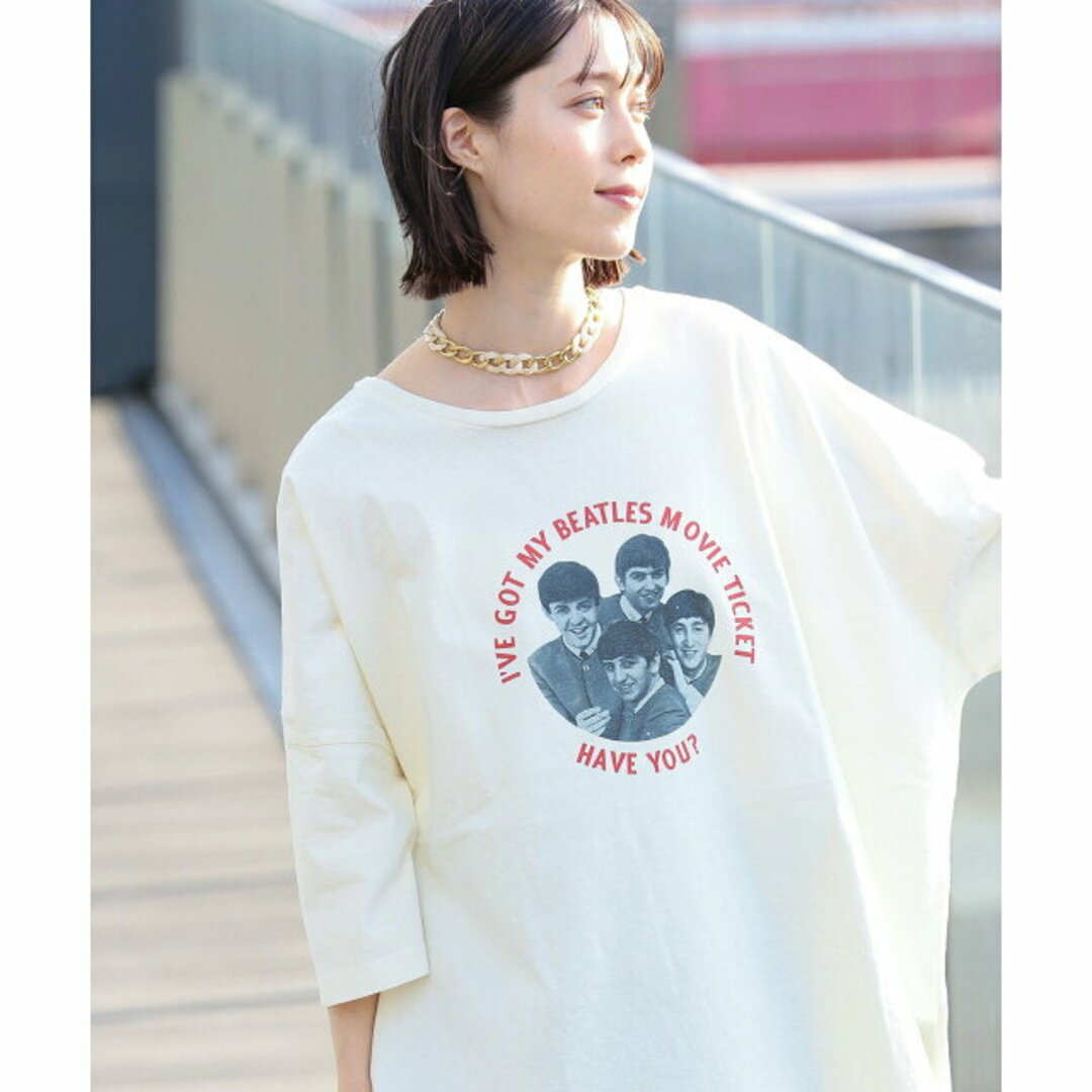 Ray BEAMS(レイビームス)の【GOLD/BEIGE】Ray BEAMS / アクリル ミックス キヘイ ネックレス レディースのアクセサリー(ネックレス)の商品写真