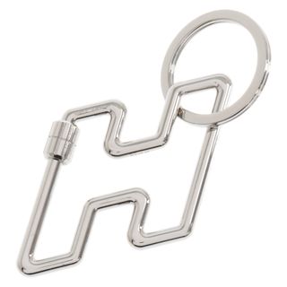 HERMES エルメス H TOO SPEED KEY RING H077245FJ H トゥ スピードキーリング シルバー