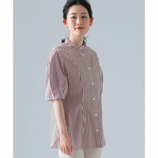 エッフェビームス(EFFE BEAMS)の【RED】EFFE BEAMS / ストライプ ボリュームスリーブ ブラウス(シャツ/ブラウス(長袖/七分))