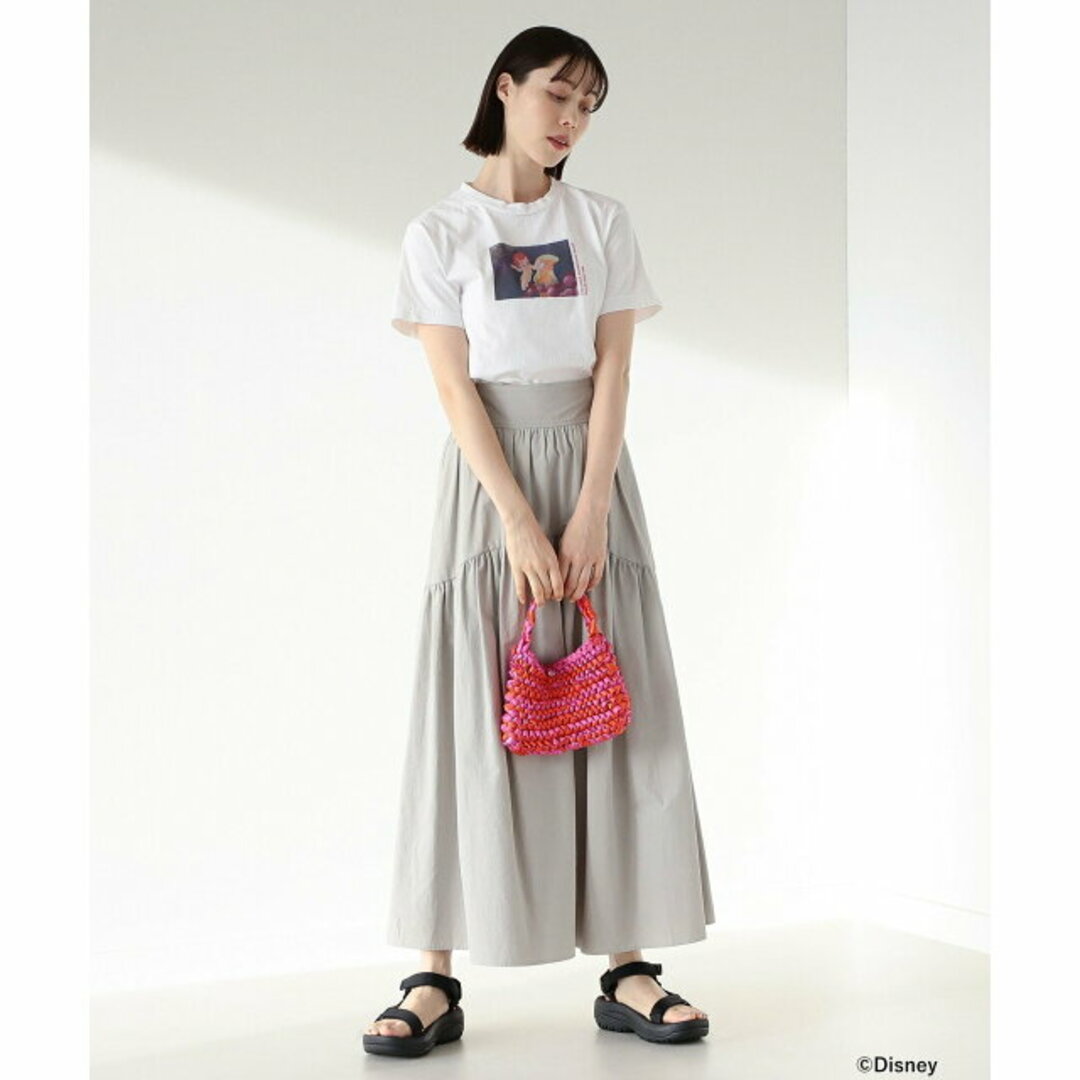 Ray BEAMS(レイビームス)の【PINK×RED】Ray BEAMS / サテン リボン バッグ レディースのバッグ(ハンドバッグ)の商品写真