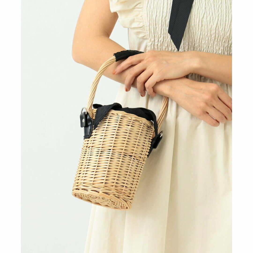 CAROLINA GLASER(カロリナグレイサー)の【BEIGE】YURI * The Little BAKERY Tokyo * CAROLINA GLASER / カゴBAG レディースのバッグ(その他)の商品写真