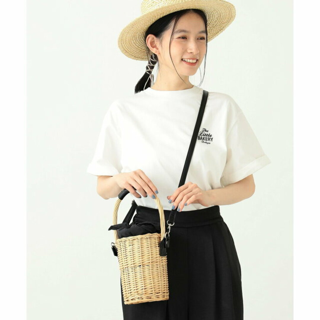 CAROLINA GLASER(カロリナグレイサー)の【BEIGE】【FREE】YURI * The Little BAKERY Tokyo * CAROLINA GLASER / カゴBAG レディースのバッグ(その他)の商品写真