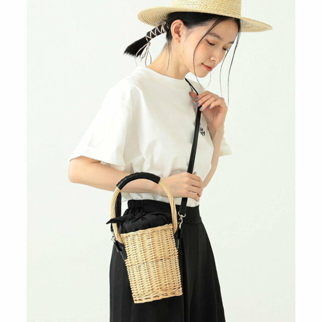 CAROLINA GLASER(カロリナグレイサー)の【BEIGE】【FREE】YURI * The Little BAKERY Tokyo * CAROLINA GLASER / カゴBAG レディースのバッグ(その他)の商品写真