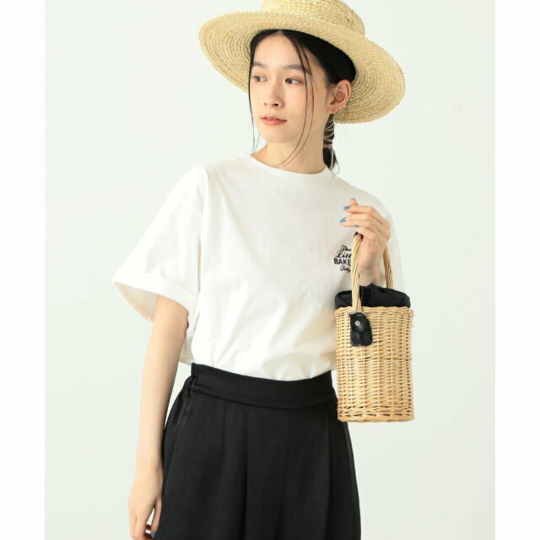 CAROLINA GLASER(カロリナグレイサー)の【BEIGE】YURI * The Little BAKERY Tokyo * CAROLINA GLASER / カゴBAG レディースのバッグ(その他)の商品写真