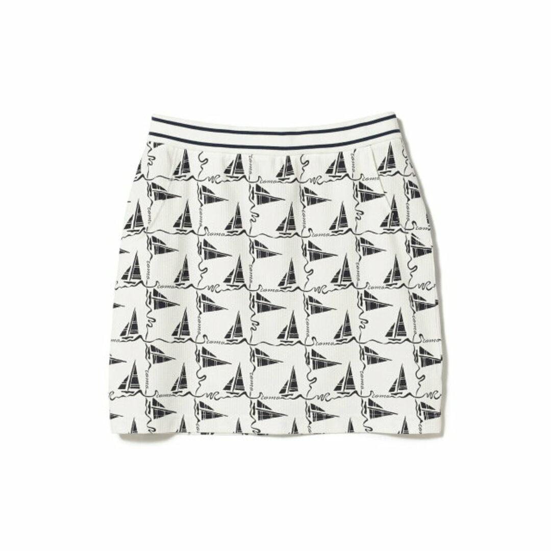 【WHITE】BEAMS GOLF PURPLE LABEL / COMO プリント スカート レディースのスカート(ロングスカート)の商品写真