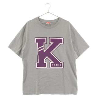 ケンゾー(KENZO)のKENZO ケンゾー KENZO COLLEGE CLASSIC T-shirt カレッジクラシック半袖カットソー Tシャツ グレー FD55TS4524SY(Tシャツ/カットソー(半袖/袖なし))