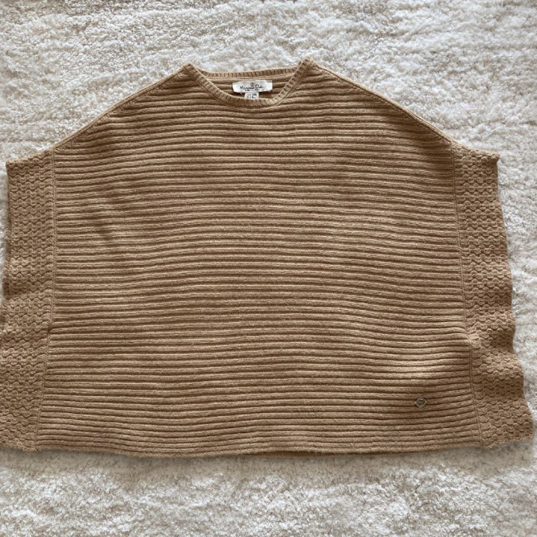 Massimo Dutti(マッシモデュッティ)のmassimo dutti kids ニットポンチョ99-110cm／bshop キッズ/ベビー/マタニティのキッズ服女の子用(90cm~)(カーディガン)の商品写真