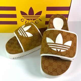 グッチ(Gucci)の【新品未使用】Adidas × GUCCI サンダル(サンダル)