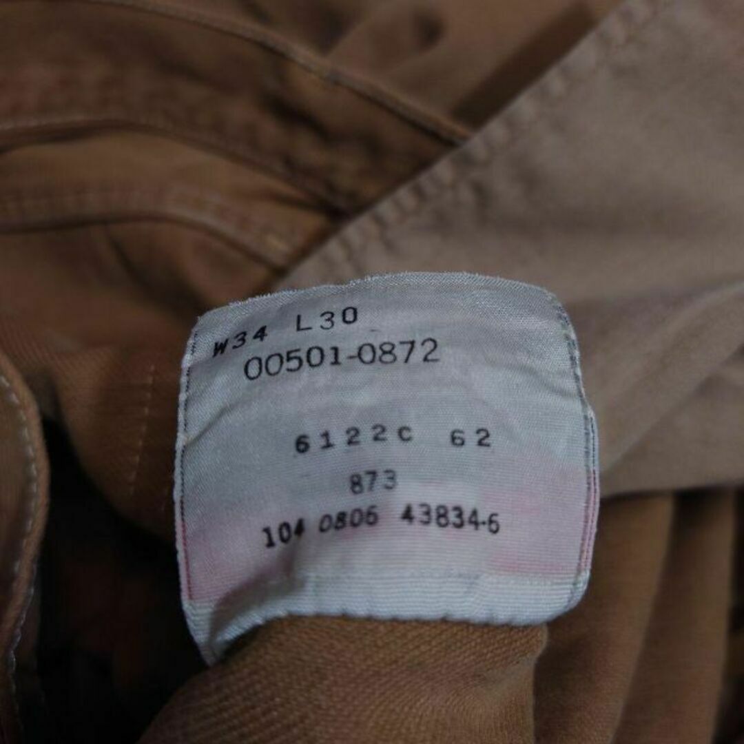 Levi's - 珍品 LEVIS 501 ダック地 チノパン 古着 リーバイス Levi's - 珍品 LEVIS 501 ダック地 チノパン 古着 リーバイス