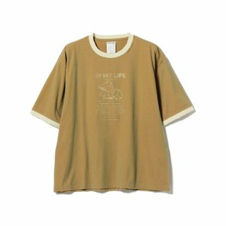 BEAMS T - 【BROWN】FACCIES / Mirage Used Tee