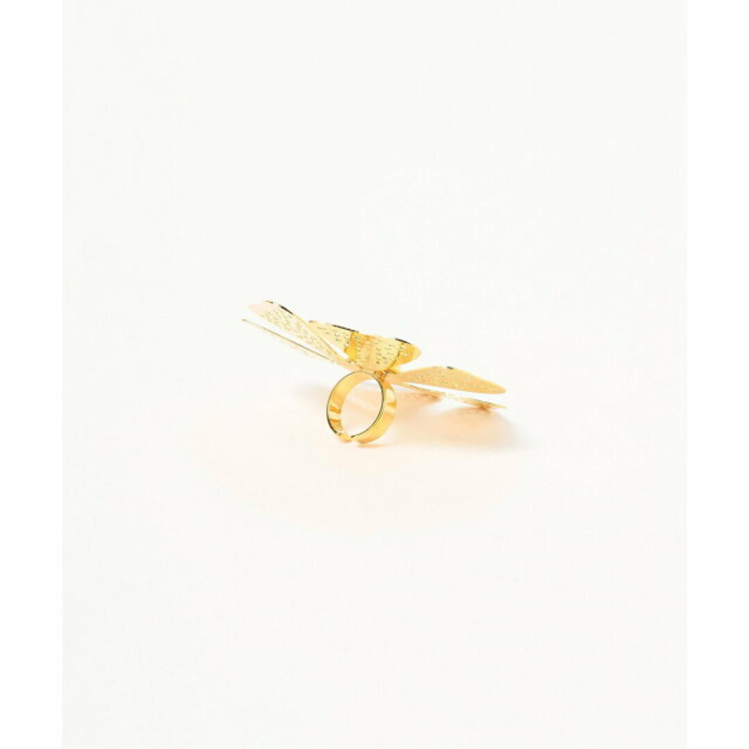 Ray BEAMS(レイビームス)の【GOLD】Ray BEAMS / ビッグ フラワー リング レディースのアクセサリー(リング(指輪))の商品写真