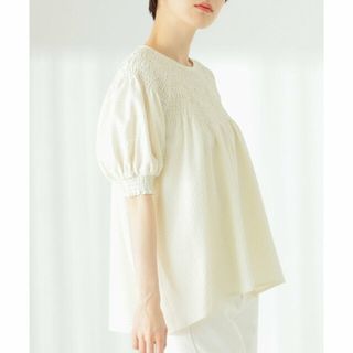 ビーミング ライフストア バイ ビームス(B:MING LIFE STORE by BEAMS)の【IVORY】B:MING by BEAMS / ギンガム ブラウス(シャツ/ブラウス(長袖/七分))