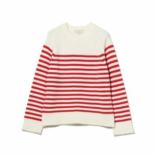 ビーミング ライフストア バイ ビームス(B:MING LIFE STORE by BEAMS)の【RED】B:MING by BEAMS / リライズ ボーダー プルオーバー(ニット/セーター)