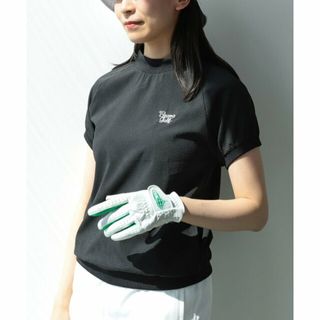 【BLACK】BEAMS GOLF ORANGE LABEL / ドットエア(R) リブ モックネックシャツ(トレーナー/スウェット)