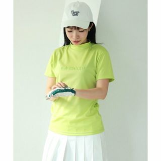 【GREEN】<WOMEN>BEAMS GOLF ORANGE LABEL / エンボスロゴ モックネックシャツ(トレーナー/スウェット)