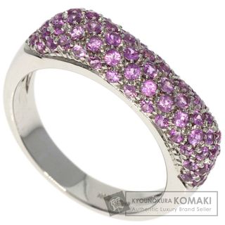 スタージュエリー(STAR JEWELRY)のSTAR JEWELRY ピンクサファイア リング・指輪 K18WG レディース(リング(指輪))