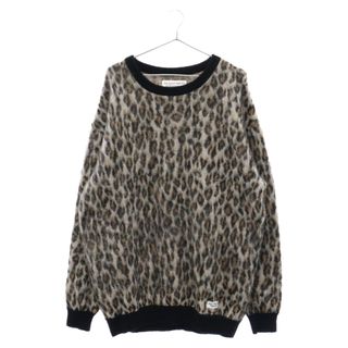 ワコマリア(WACKO MARIA)のWACKO MARIA ワコマリア LEOPARD MOHAIR KNIT SWEATER レオパード モヘア ニットセーター ベージュ(ニット/セーター)