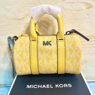 マイケルコース(Michael Kors)のマイケルコース MK 新品 ボストンバッグ バッグチャームキーホルダー ブランド(その他)