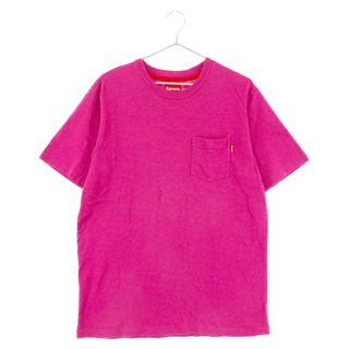 シュプリーム(Supreme)のSUPREME シュプリーム 17SS Heather Pocket Tee ポケット 半袖Tシャツカットソー パープル(Tシャツ/カットソー(半袖/袖なし))