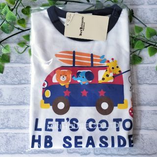 ホットビスケッツ(HOT BISCUITS)のミキハウス ホットビスケッツ 半袖Tシャツ90cm 新品未使用(Tシャツ/カットソー)