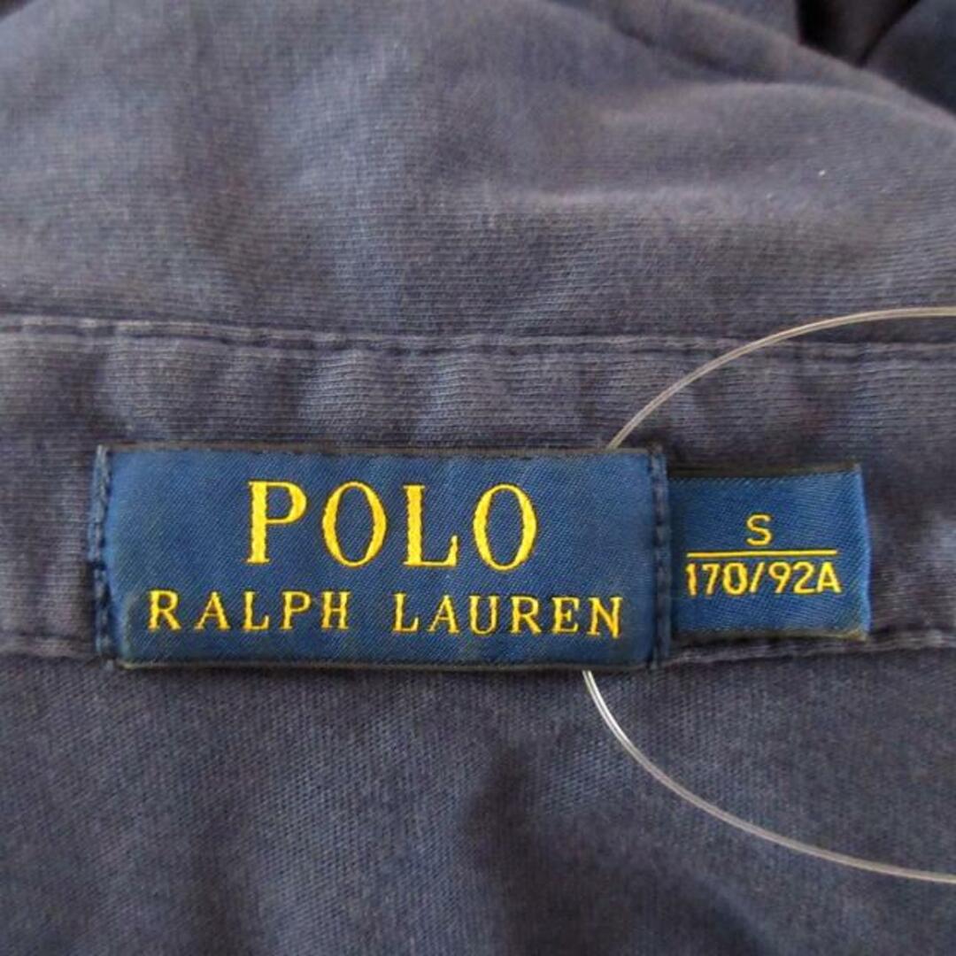 POLO RALPH LAUREN(ポロラルフローレン)のPOLObyRalphLauren(ポロラルフローレン) 半袖ポロシャツ サイズS メンズ - ダークネイビー×ライトブルー メンズのトップス(ポロシャツ)の商品写真