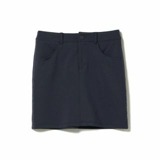 【NAVY】BEAMS GOLF PURPLE LABEL / サイドレース スカート(ロングスカート)