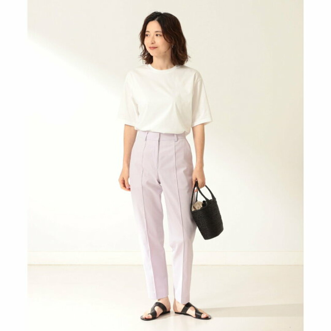 Demi-Luxe BEAMS(デミルクスビームス)の【WHITE】Demi-Luxe BEAMS / スムース ハーフスリーブ Tシャツ その他のその他(その他)の商品写真