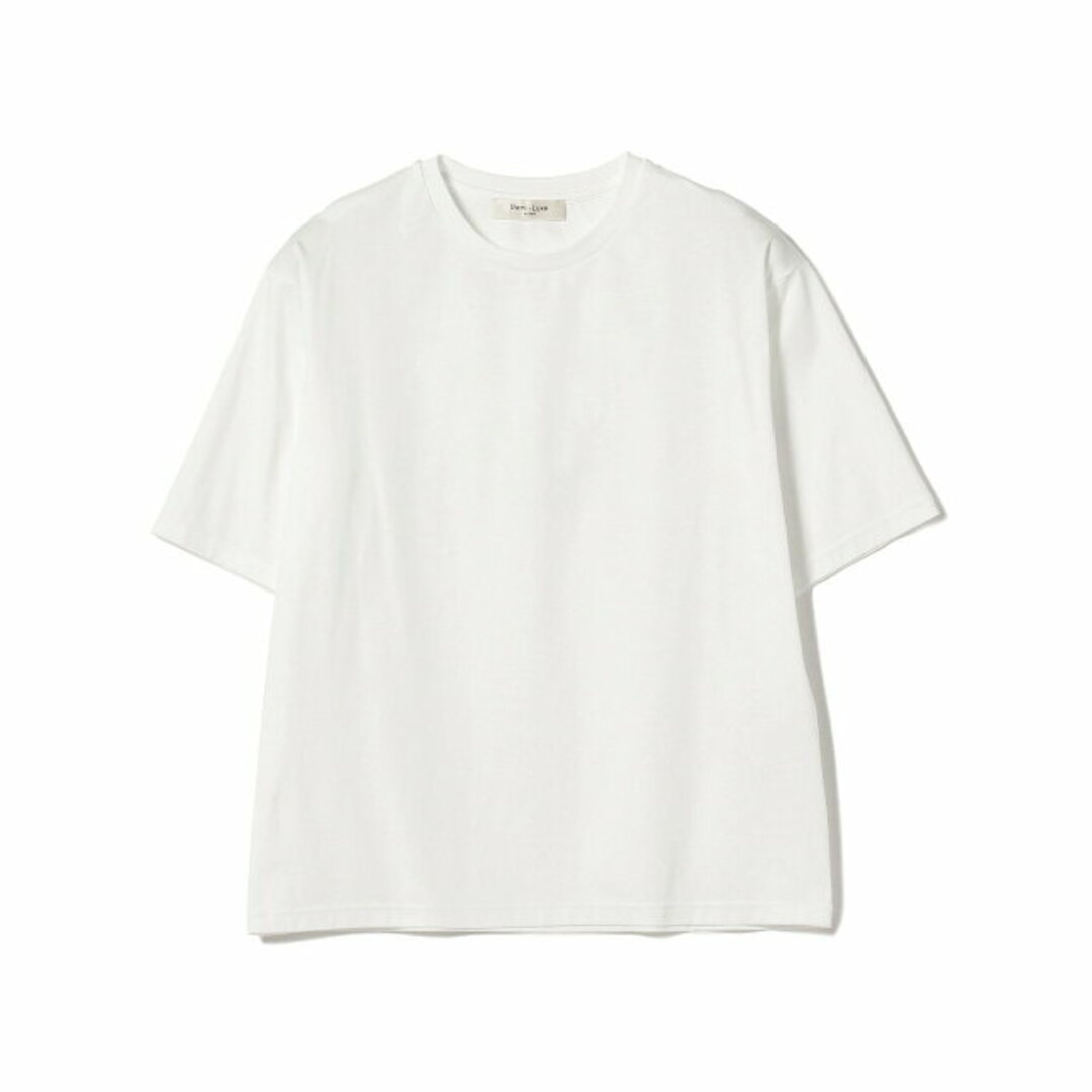 Demi-Luxe BEAMS(デミルクスビームス)の【WHITE】Demi-Luxe BEAMS / スムース ハーフスリーブ Tシャツ その他のその他(その他)の商品写真