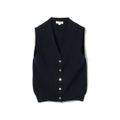 【NAVY】B:MING by BEAMS / 金ボタン ニットベスト