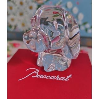 バカラ(Baccarat)のバカラ　『お〜いお茶』のお茶犬　「リョク」　伊藤園　ITOEN 非売品(置物)