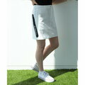 【WHITE】【M】BEAMS GOLF ORANGE LABEL / サイドロゴ ジップポケット スカート