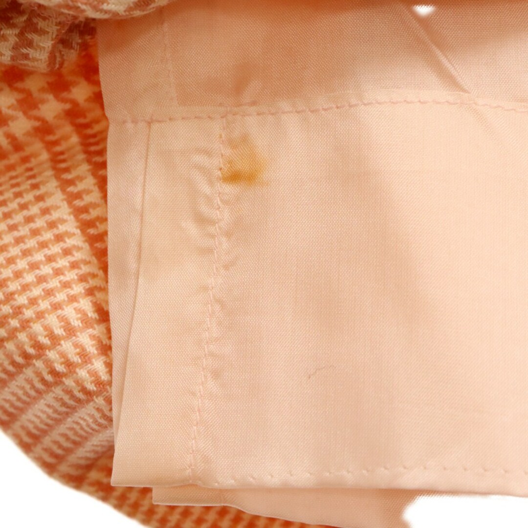 celine(セリーヌ)のCELINE セリーヌ OLD オールド グレンチェック チェーン付きミニスカート レディース ピンク/ホワイト レディースのスカート(ミニスカート)の商品写真