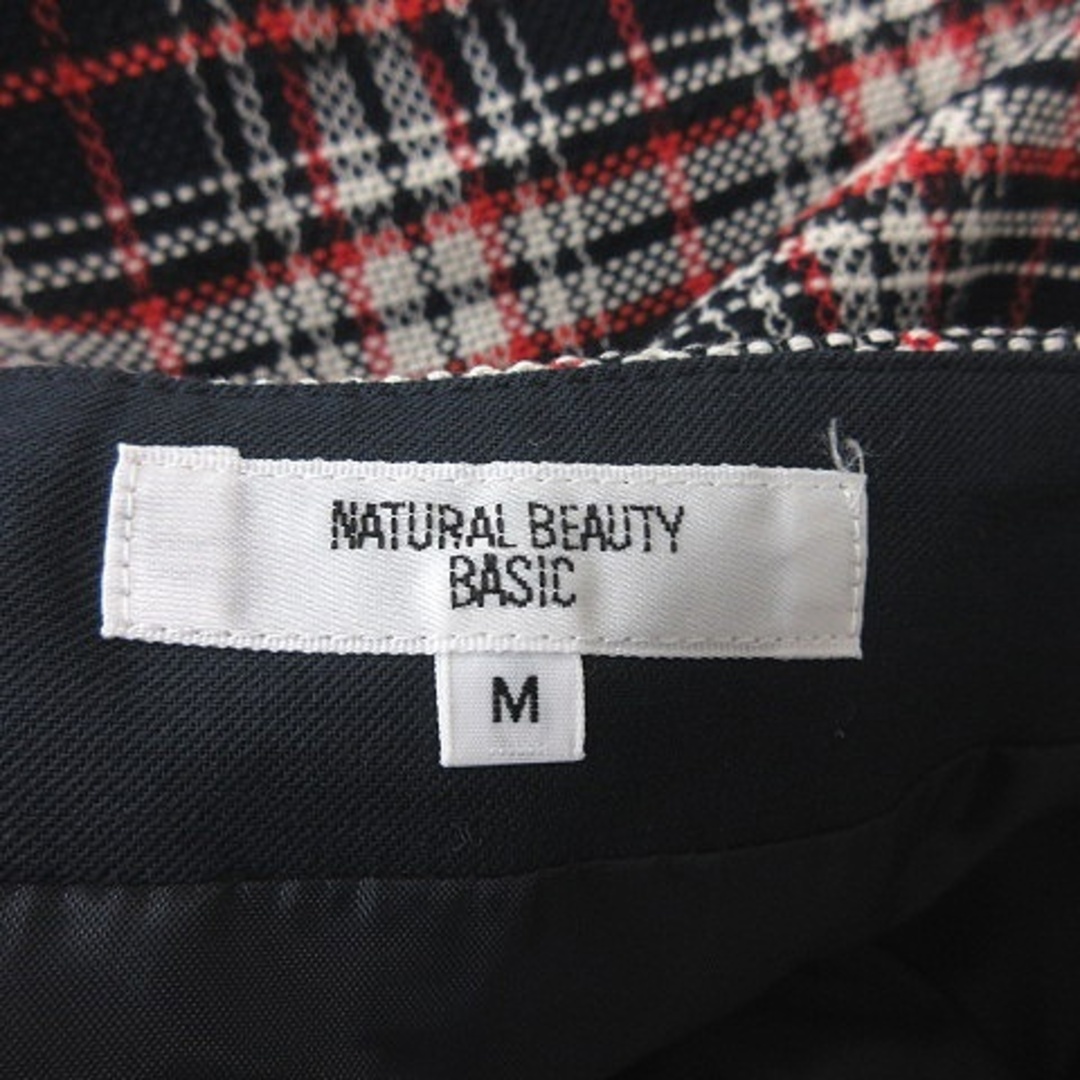 NATURAL BEAUTY BASIC(ナチュラルビューティーベーシック)のナチュラルビューティーベーシック タイトスカート ミニ M マルチカラー レディースのスカート(ミニスカート)の商品写真