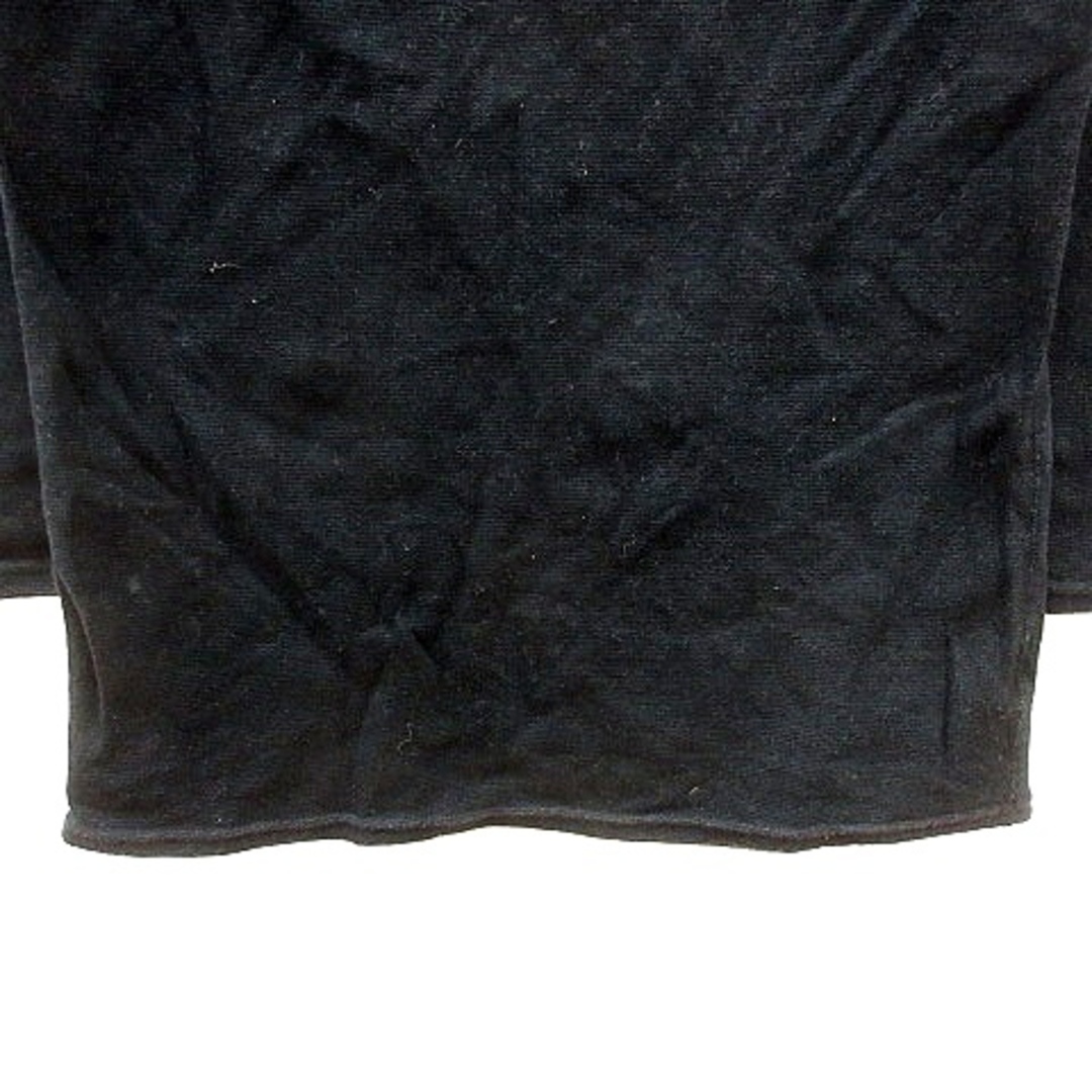 HOLLYWOOD RANCH MARKET(ハリウッドランチマーケット)のハリウッドランチマーケット カットソー ボートネック 長袖 3 黒 ブラック レディースのトップス(カットソー(長袖/七分))の商品写真