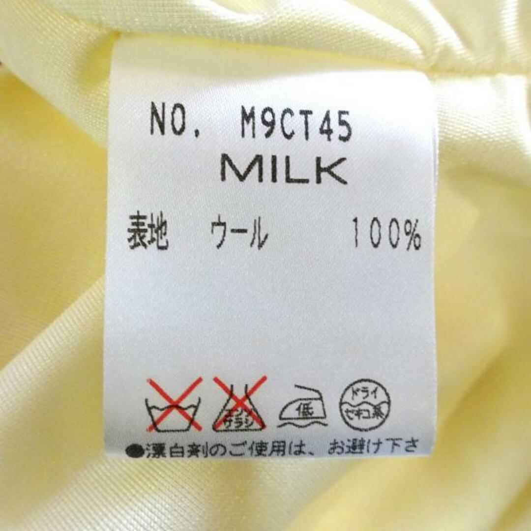 MILK(ミルク)のMILK(ミルク) ワンピース レディース - ライトイエロー×ピンク×マルチ 七分袖/ひざ丈/レース レディースのワンピース(その他)の商品写真