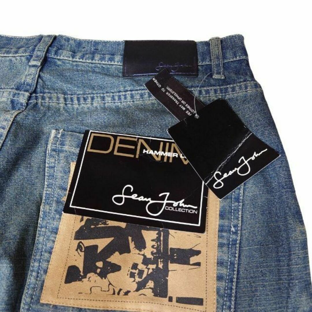 Sean John - タグ付き SEAN JOHN パッチワーク デニムパンツ Sean John - タグ付き SEAN JOHN パッチワーク デニムパンツ