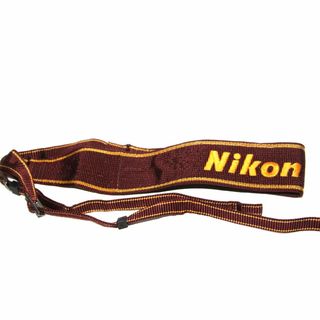 ニコン(Nikon)のNikon　ストラップ ワインレッド ニコン(その他)