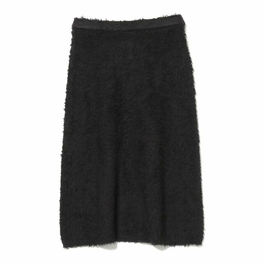 Demi-Luxe BEAMS(デミルクスビームス)の【BLACK】SLOANE / へアリーコットン スカート レディースのスカート(ロングスカート)の商品写真