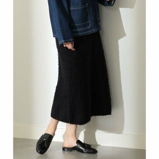 デミルクスビームス(Demi-Luxe BEAMS)の【BLACK】SLOANE / へアリーコットン スカート(ロングスカート)