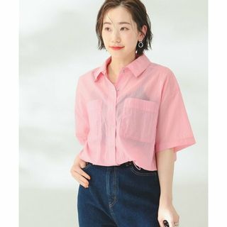 ビーミング ライフストア バイ ビームス(B:MING LIFE STORE by BEAMS)の【PINK】B:MING by BEAMS / 撥水 シアー シャツ(シャツ/ブラウス(長袖/七分))